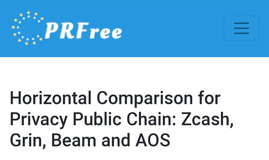AosSpanish's tweet card. En este artículo, el autor ha comparado las monedas de privacidad más populares como representantes para iniciar una discusión sobre la…