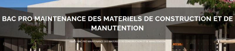 pascalbriand41's tweet card. Passionné par la mécanique engins travaux public, tu peux faire un bac pro maintenance des matériels en apprentissage à ECIR Apprentissage Mallemort (13) dès 15 ans fin de 3 ième ou 16 ans. https:/...