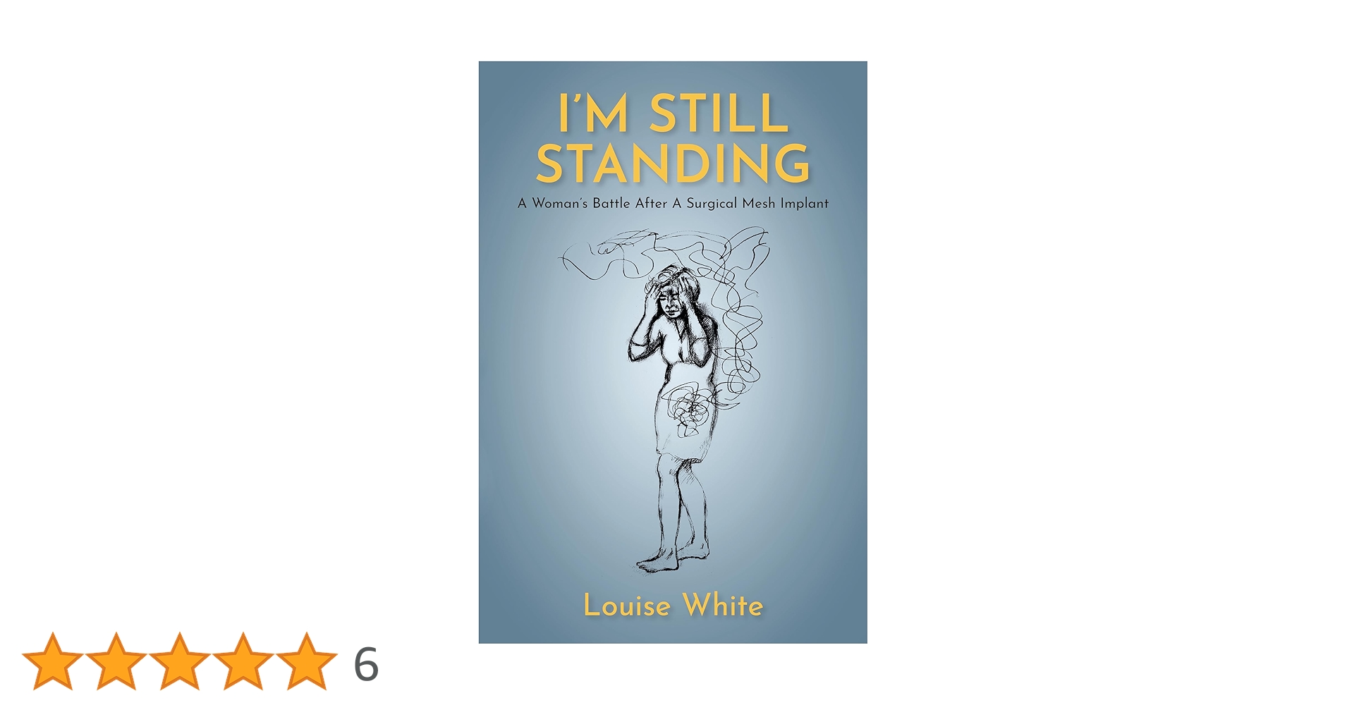 LouiseWhitemesh's tweet card. I’m still standing: A woman’s battle after a surgical mesh implant
