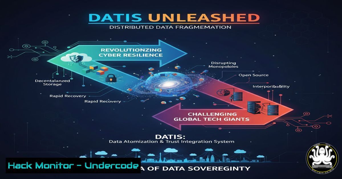 UndercodeUpdate's tweet card. DATIS Unleashed: How Distributed Data Fragmentation is Revolutionizing Cyber Resilience and Challenging Global Tech Giants - "Undercode Testing": Monitor