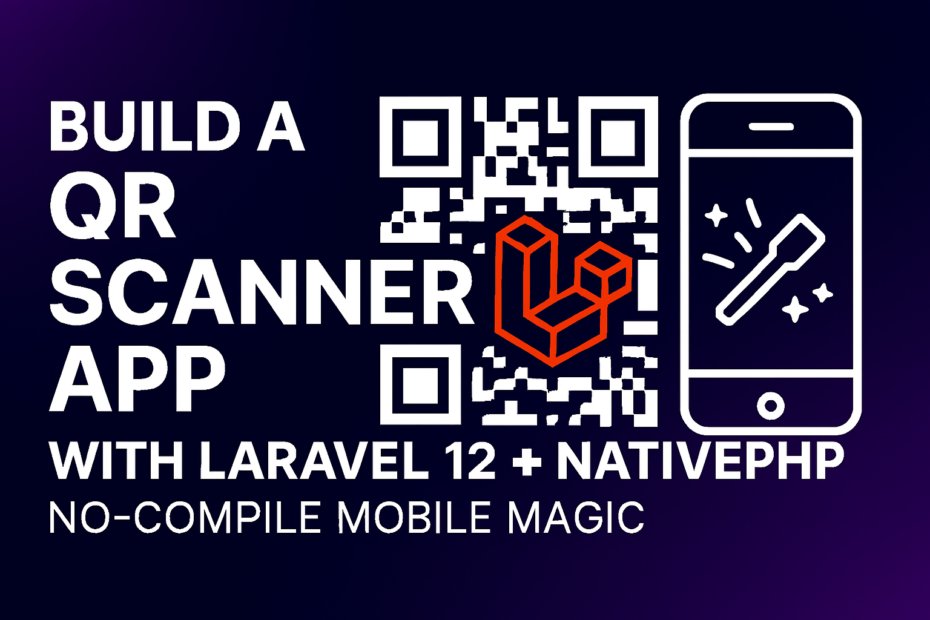 apnahive's tweet card. Forget Xcode & Gradle — Build Native Mobile QR Apps Straight from Laravel.