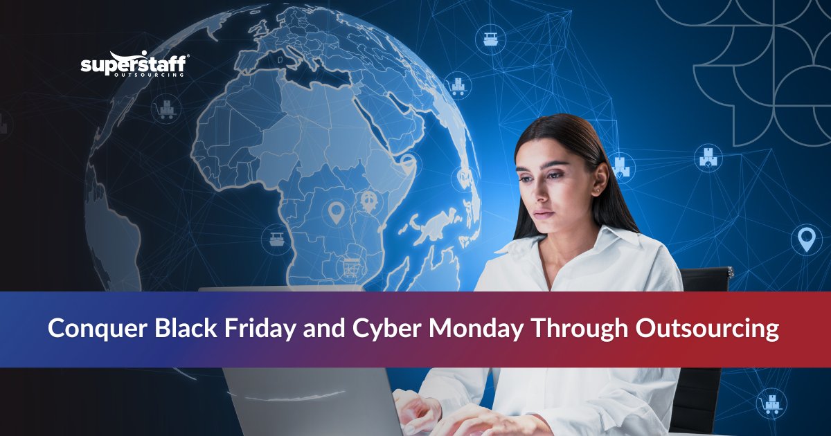 SuperStaffBPO's tweet card. Do you understand the differences between Cyber Monday vs Black Friday? These two retail holidays may share the same goal—massive sales—but their dynamics, customer expectations, and operational...
