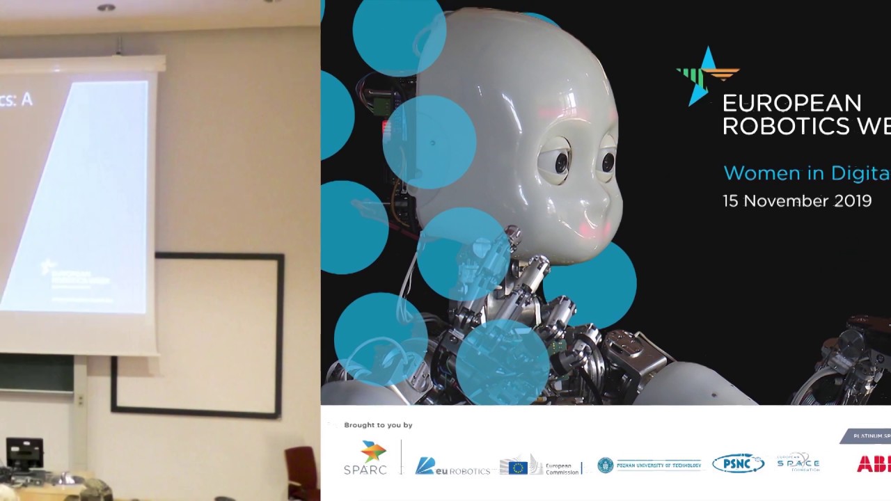eu_Robotics's tweet card. #ERW2019 - European Robotics Week 2019 - Women in Digital & Robotics:...