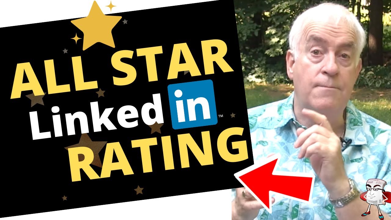 TorontoExecuNet's tweet card. What does an All-Star LinkedIn Rating Mean?