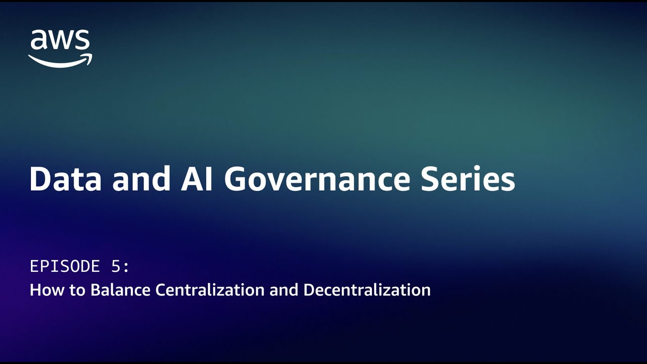 DataPrimeCloud's tweet card. Data and AI Governance - How to Balance Centralization and Decentra...