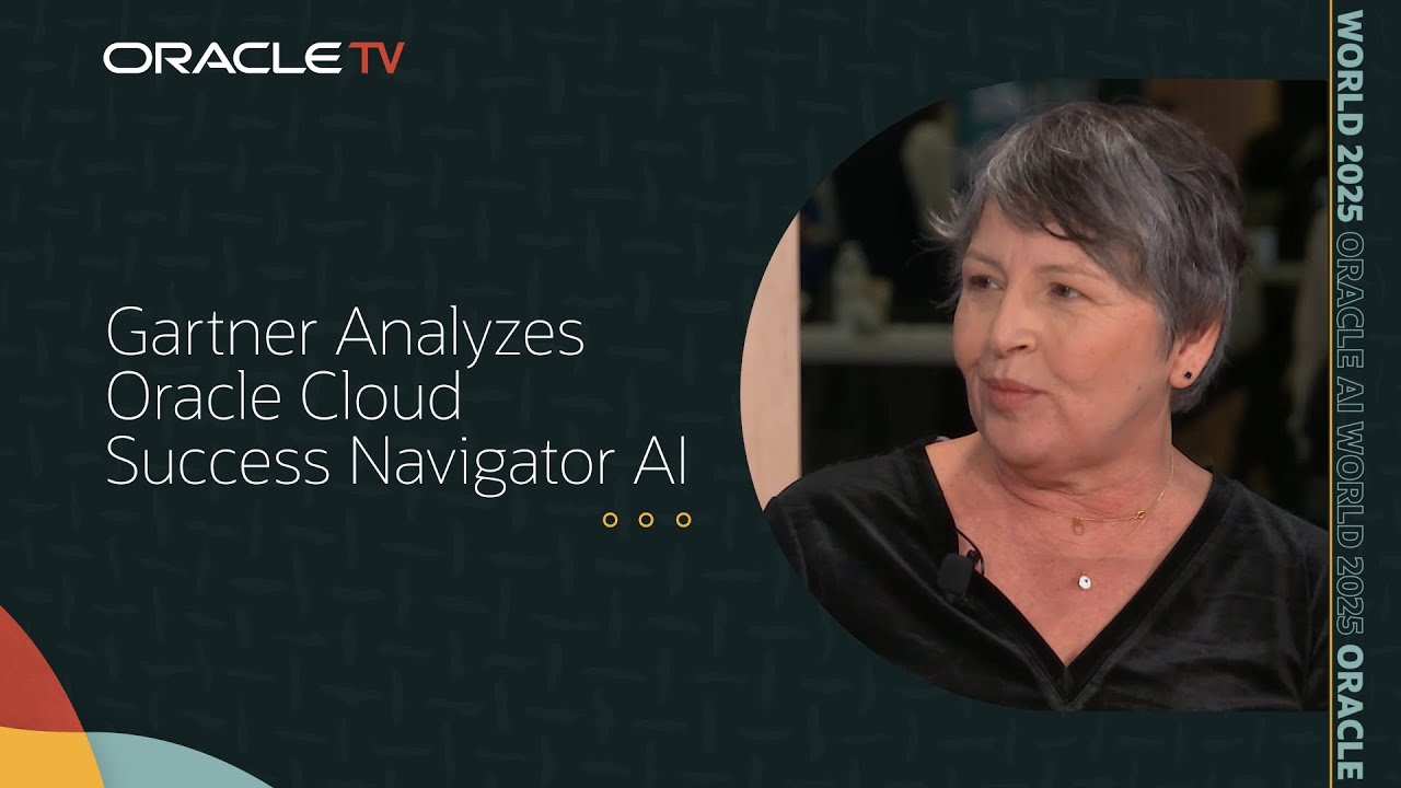 DataPrimeCloud's tweet card. Oracle Cloud Success Navigator and AI Factory: Gartner's Perspective...
