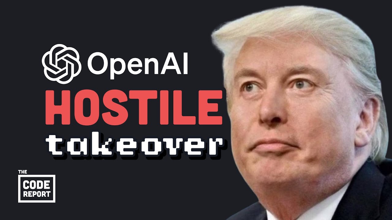 jpalomaki's tweet card. Elon Musk attempts hostile takeover of OpenAI…