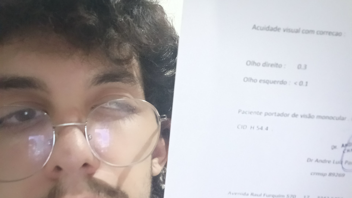 canal_cadu's tweet card. My name is Carlos Eduardo de Souza Leandro Canello. I am goin… Carlos Canello needs your support for I'm going blind, and my insurance claim was denied; no money