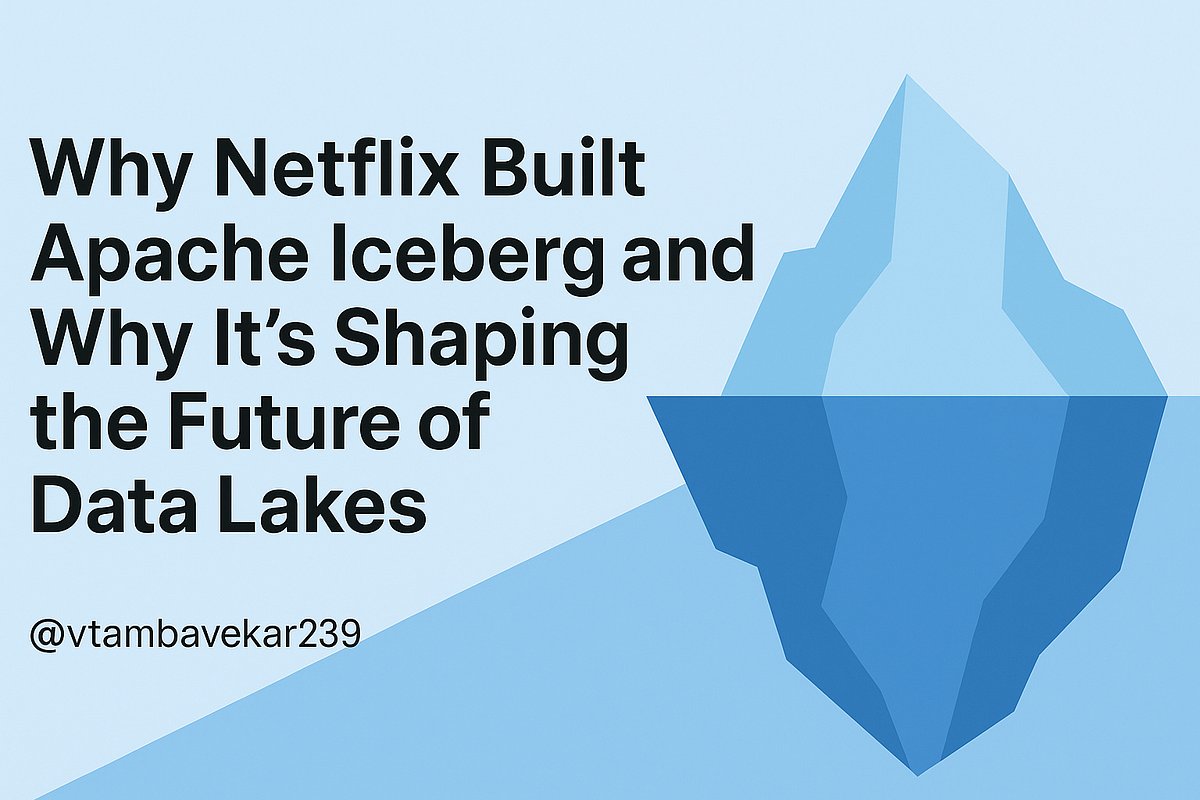 VirendraCodes's tweet card. An approachable guide for developers curious about modern data lake architecture