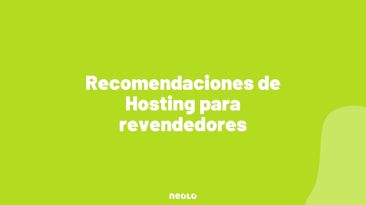neolo's tweet card. Recomendaciones de hosting para revendedores (2025)