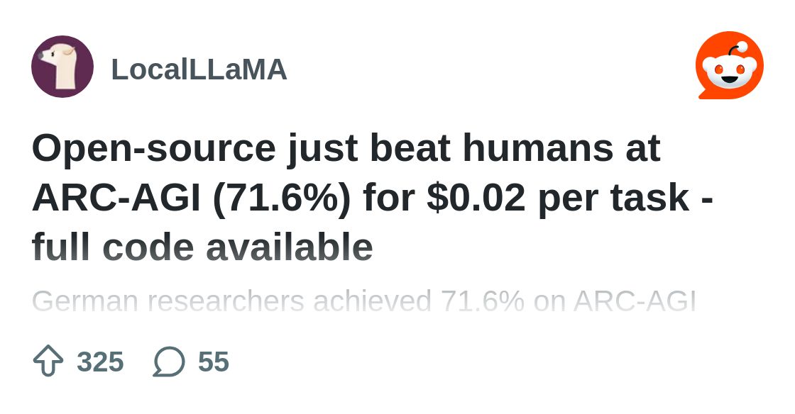 fractalmind_'s tweet card. Explore this post and more from the LocalLLaMA community