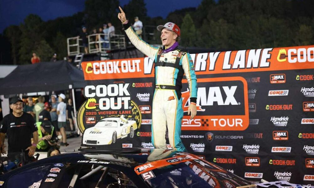 ST_Scene's tweet card. Luke Baldwin earned the second win of his career and season in the CARS Pro Late Model Tour at Anderson Motor Speedway. Baldwin was running third when the field restarted with 60 laps to go with Ben...