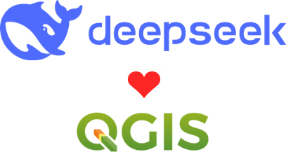 MappingGIS's tweet card. DeepSeek es un modelo de Inteligencia Artificial de origen chino y código abierto. Vamos a ver cómo crear mapas en QGIS con Deepseek.