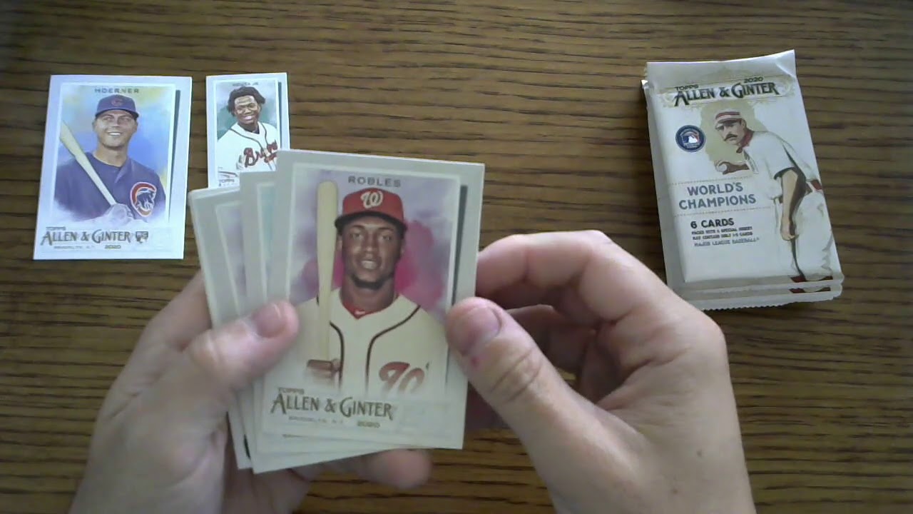 kevinsbudgetca1's tweet card. New Release Topps 2020 Allen & Ginter Baseball Card Blaster Box --...
