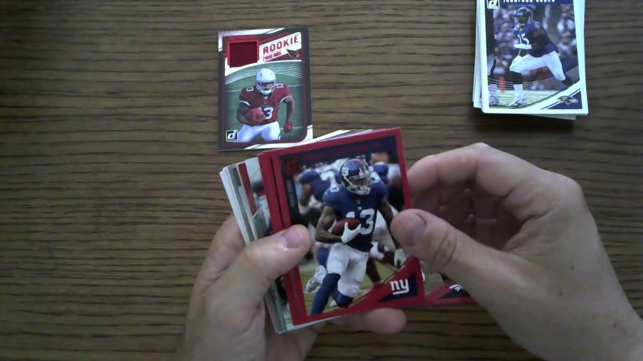 kevinsbudgetca1's tweet card. 2018 Donruss Football Card Hanger Box Opening -- Hunt for the Lamar...