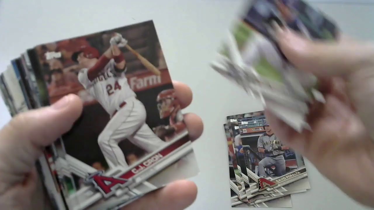 kevinsbudgetca1's tweet card. Topps 2017 Series 1 Baseball Card Fat Pack Opening -- Judge RC?