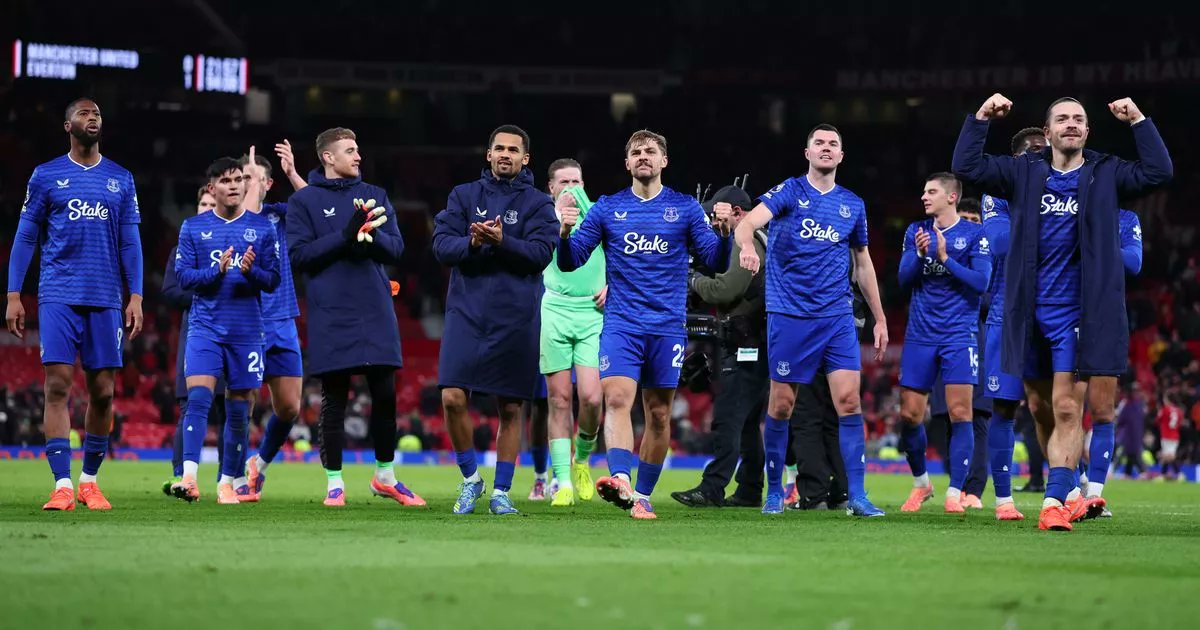 LivEchoEFC's tweet card. Our Everton jury return to have their say on the seismic 1-0 Premier League victory over Manchester United at Old Trafford on Monday night