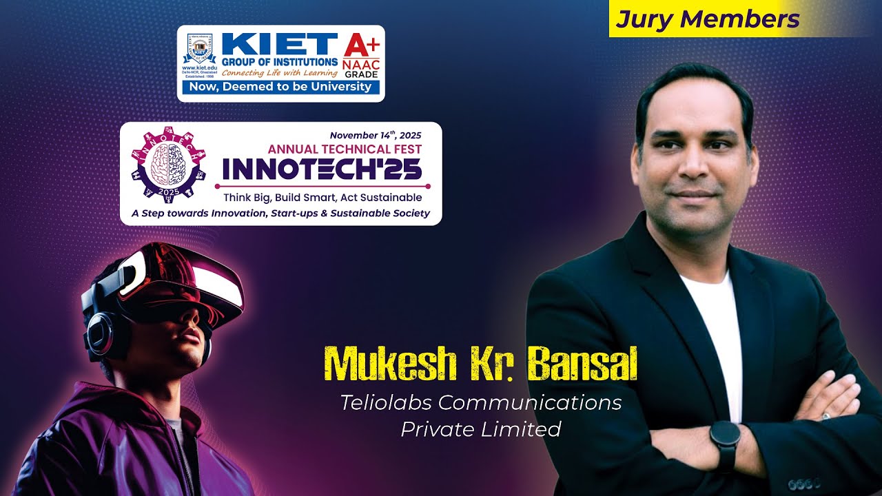 Kiet_edu's tweet card. 𝐓𝐞𝐜𝐡𝐭𝐨𝐧𝐢𝐜𝐬 𝐄𝐩.𝟏𝟕 | 𝐌𝐮𝐤𝐞𝐬𝐡 𝐊𝐫. 𝐁𝐚𝐧𝐬𝐚𝐥 |...