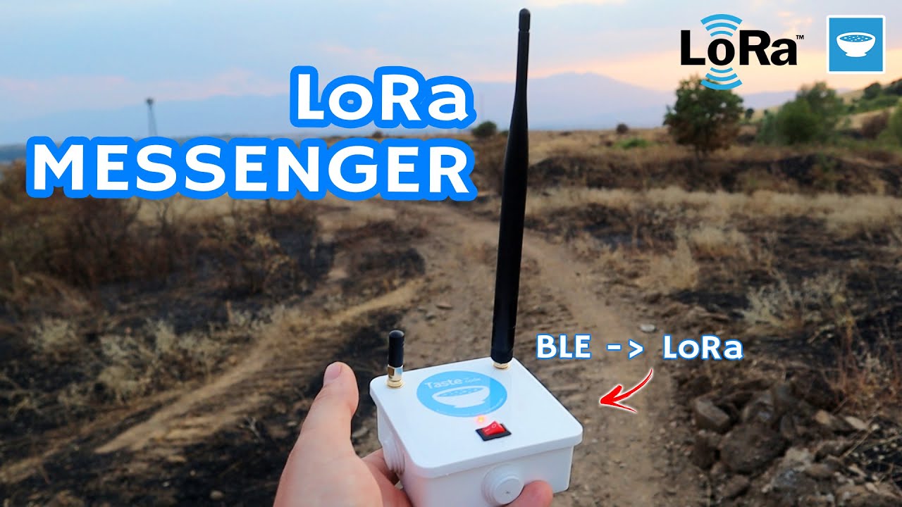 taste_the_code's tweet card. BLE to LoRa Disaster Relief Messenger Communication System with...