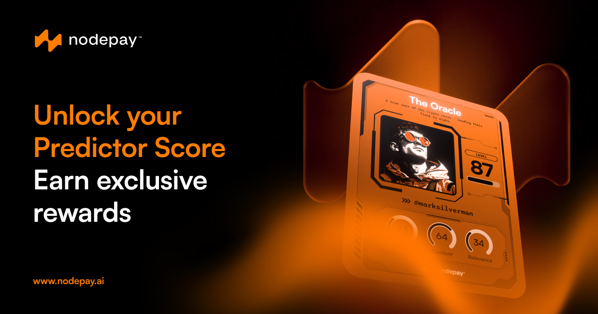 nodepay's tweet card. Nodepay is the largest predictive intelligence and growth platform giving you real time insights of tomorrow.