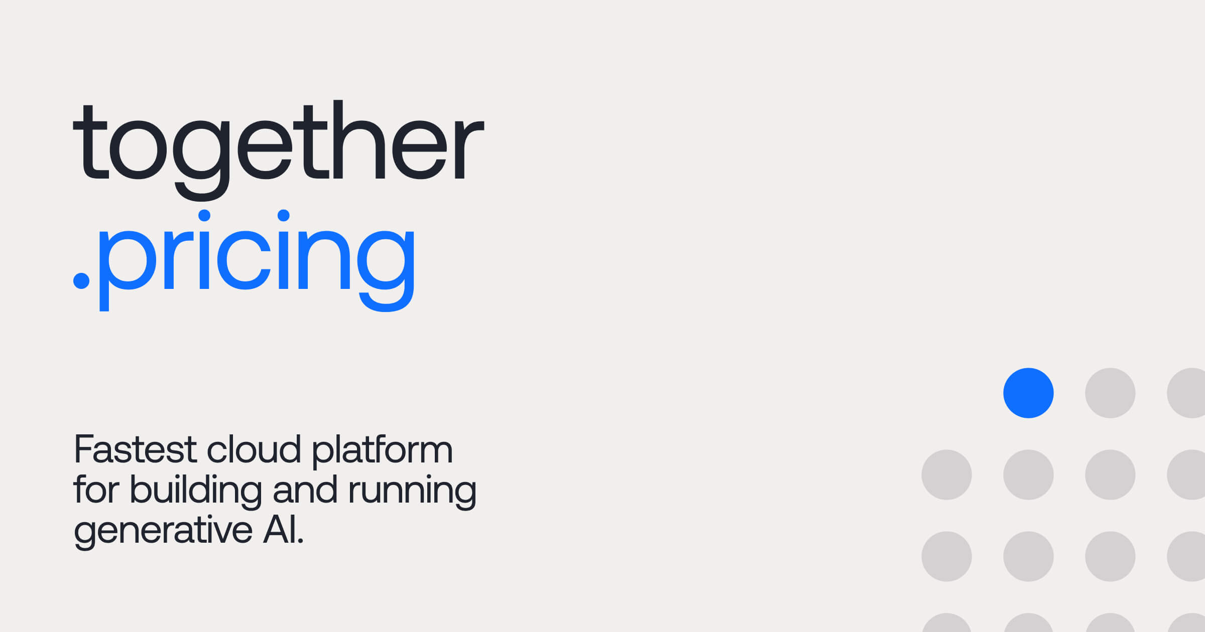 ai_chip_expert's tweet card. Explore Together AI’s pricing: per-token inference, fine-tuning (LoRA & full), and GPU cluster rates—flexible, transparent, and built for scalable open-source AI.