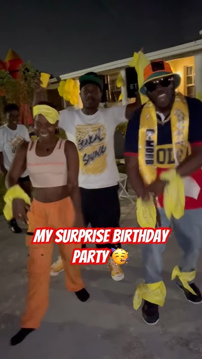 general2savage's tweet card. Producer rapping his song at his surprise birthday party 🥳