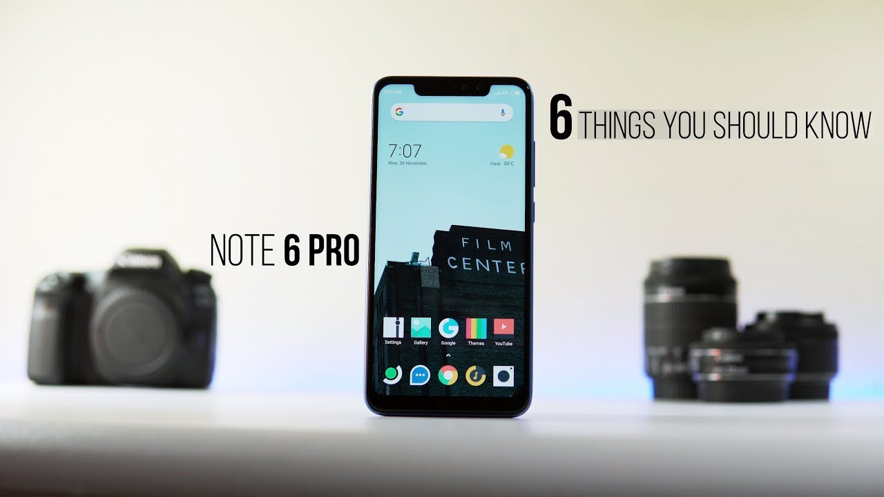 TechRapt's tweet card. Redmi Note 6 Pro : 6 Must Know Facts + Blue Variant Unboxing!