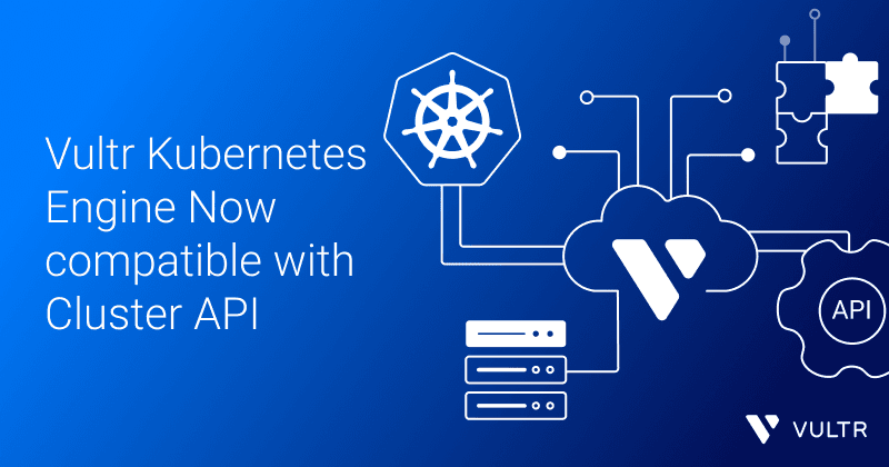 Vultr's tweet card. Discover how Vultr Kubernetes Engine now supports Cluster API, offering simplified cluster management, hybrid cloud deployments, and seamless integration with Infrastructure as Code tools like...
