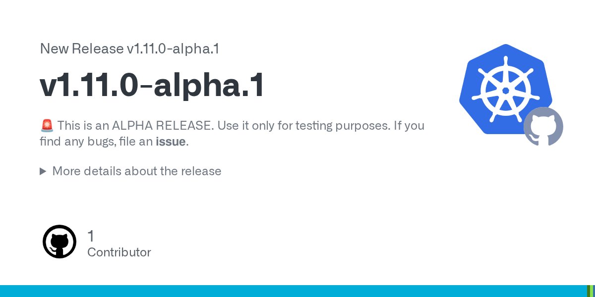 kahirokunn's tweet card. 🚨 This is an ALPHA RELEASE. Use it only for testing purposes. If you find any bugs, file an issue. More details about the release ⚠️ ALPHA RELEASE NOTES ⚠️ Changes since v1.10.0 📈 Overview 186 ne...