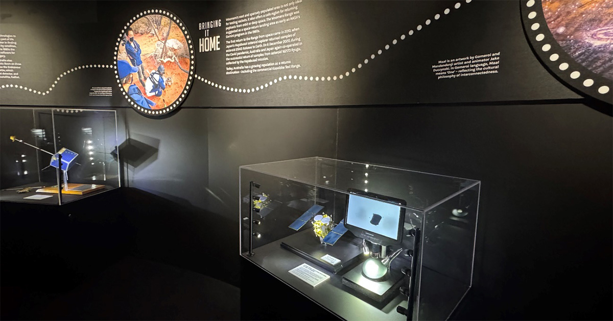 ISAS_JAXA_EN's tweet card. バック・トゥ・ザ・ホーム！― “里帰り” するリュウグウ試料　- The return home! A Ryugu asteroid sample is back in Australia - |...