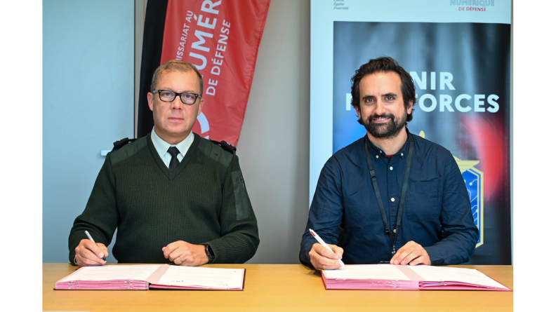 ComNumDef's tweet card. Depuis 2021, les personnels du ministère des Armées peuvent développer leurs compétences numériques grâce à l’outil PIX. Le CND et le GIP (Groupement d'Intérêt Public) Pix ont ainsi renouvelé ce...