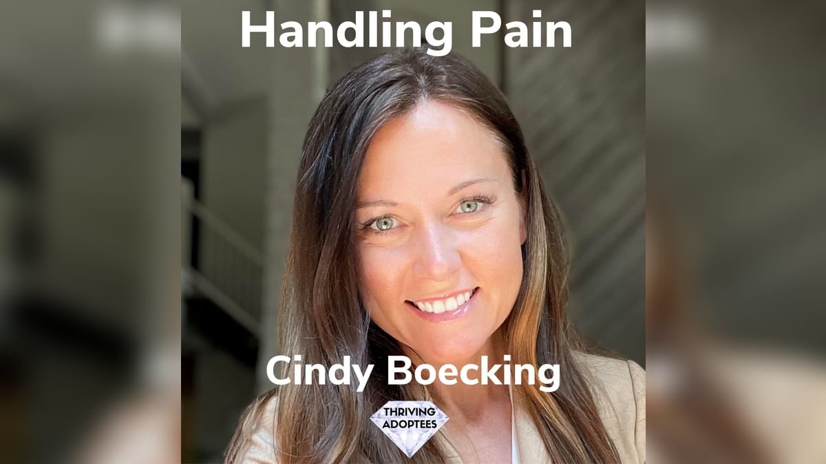 _simonbenn's tweet card. Handling Pain With Cindy Boecking | Thriving Adoptees