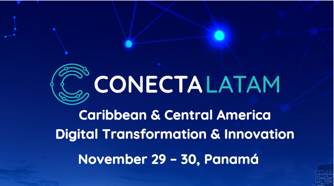 MEF's tweet card. Conecta LATAM, Caribbean and Central America Telecom