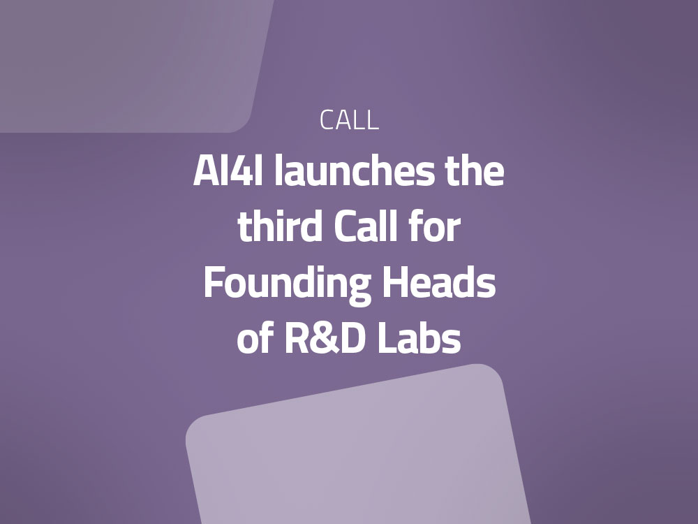 AIssential_Pro's tweet card. Strengthening our Institute – New Opportunities at AI4I 