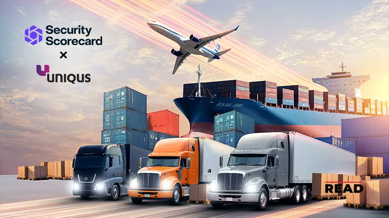 Read_Magazine21's tweet card. SecurityScorecard, the leader in Supply Chain Detection and Response (SCDR), announced a strategic global partnership with Uniqus Consultech