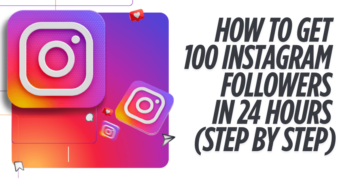 WeekHack's tweet card. Learn how to get 100 Instagram followers in 24 hours with a proven 6-step strategy—no fluff, no hacks. Just real engagement that actually works.