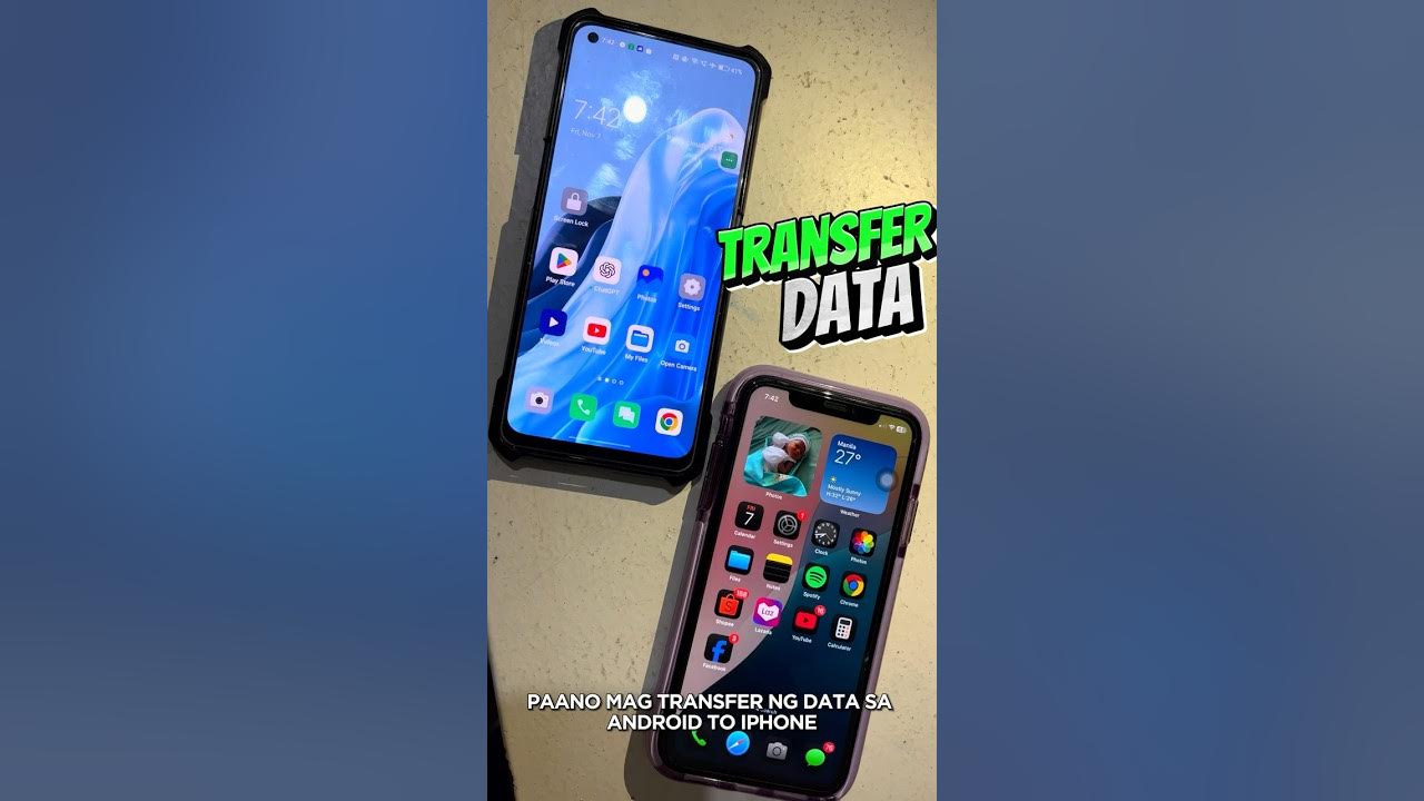 richard_alona's tweet card. Paano mag Transfer ng Data Android to iPhone #shorts