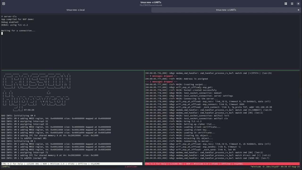 Zarhus_com's tweet card. CROSSCON UC1-1: PUF based authentication demo