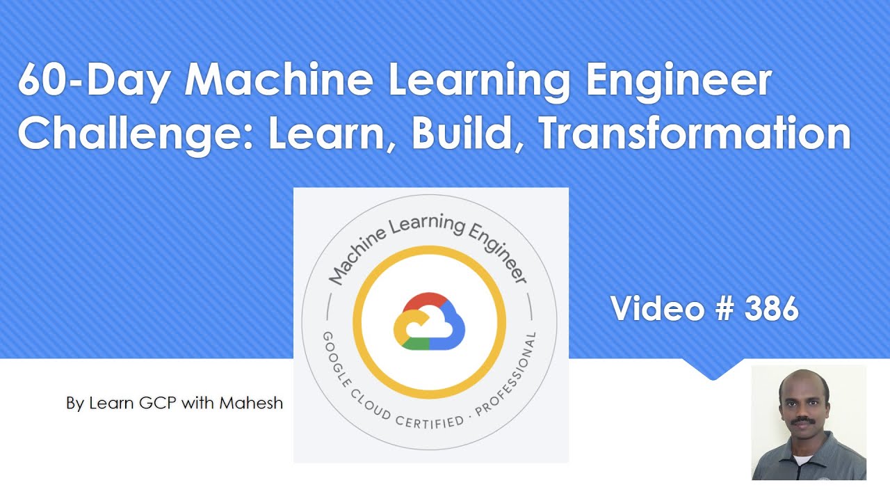 maheshkumar_rp's tweet card. 60-Day Machine Learning Engineer Challenge: Learn, Build, Transform...