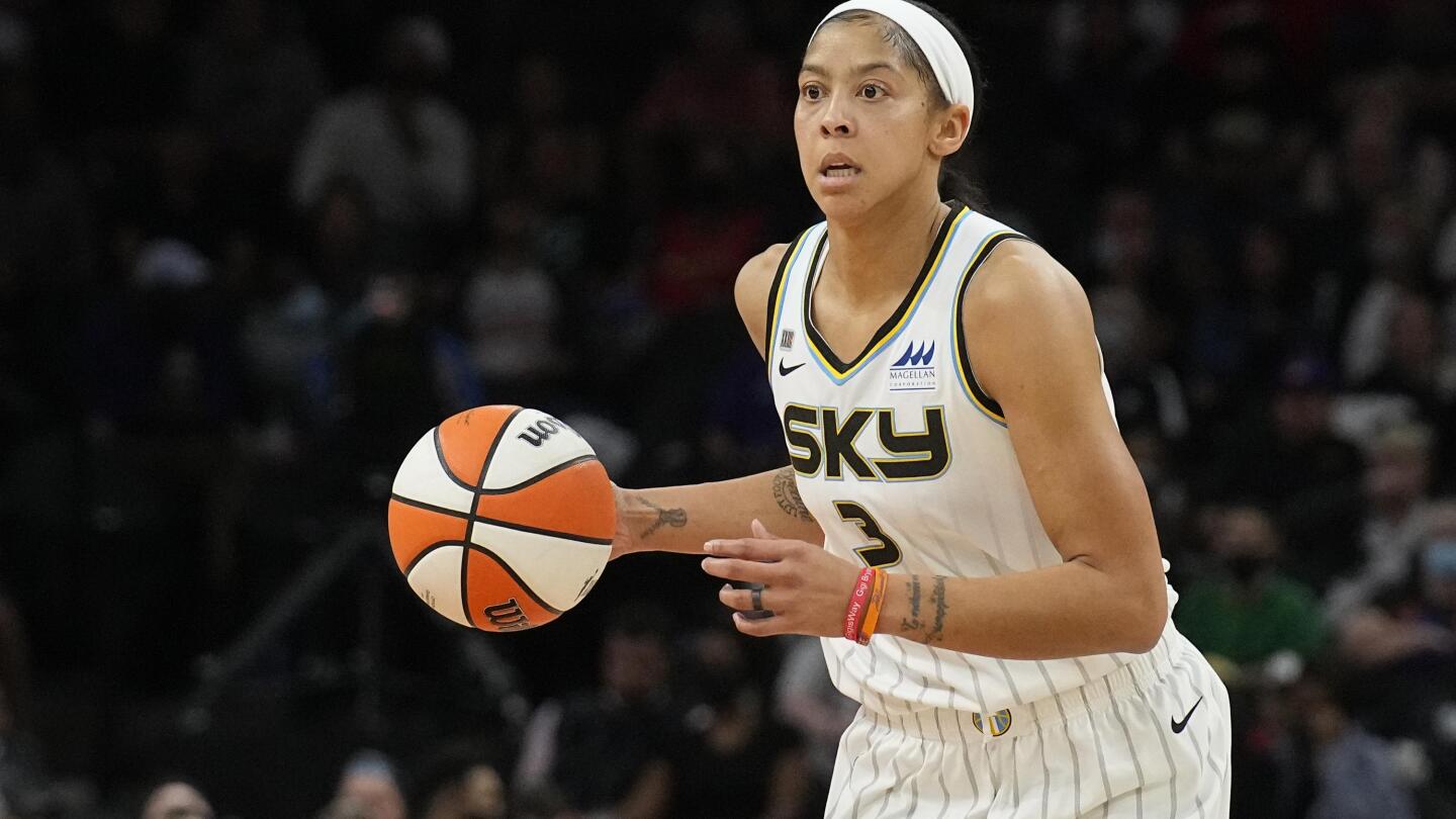 AP_Sports's tweet card. Candace Parker staved off Father Time to help the Chicago Sky win the franchise’s first WNBA championship and capped off 2021 by being named The Associated Press’ Female Athlete of the Year for a...