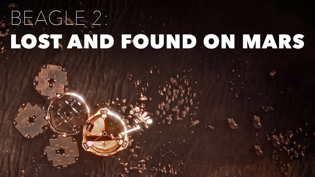 BenjewerVfx's tweet card. Beagle 2: Lost and Found on Mars