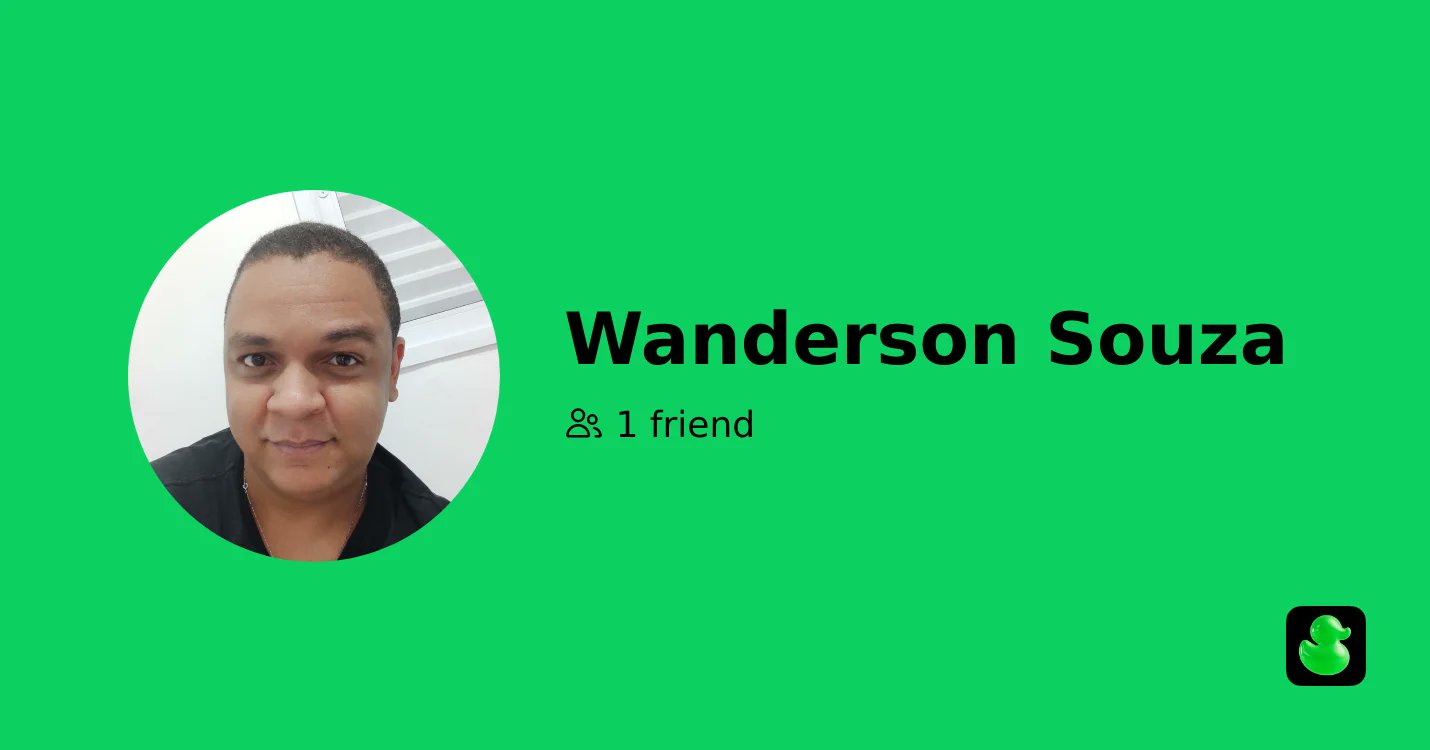 vvandersonsouza's tweet card. Discover new communities and connect with your favorite creators on Quack!