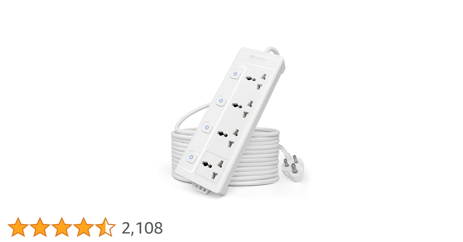 arivomkadaioffi's tweet card. Do you have a number of appliances that are plugged directly into power outlets? It's recommended that you plug your gadgets into the extension board for their longevity. Cablet Extension Board...