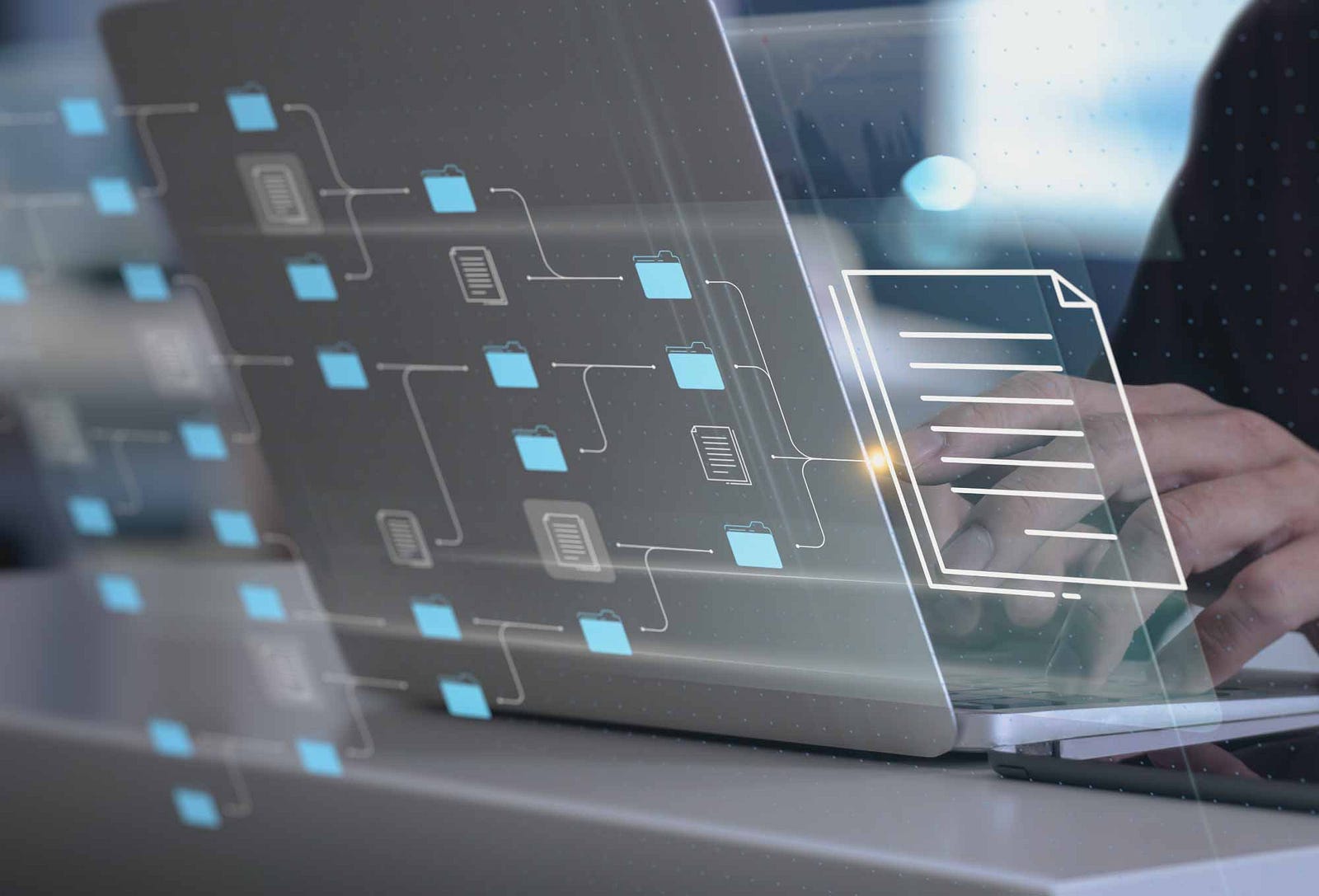 inPlainEngHQ's tweet card. Maximising Productivity: Organising Your Digital Documents