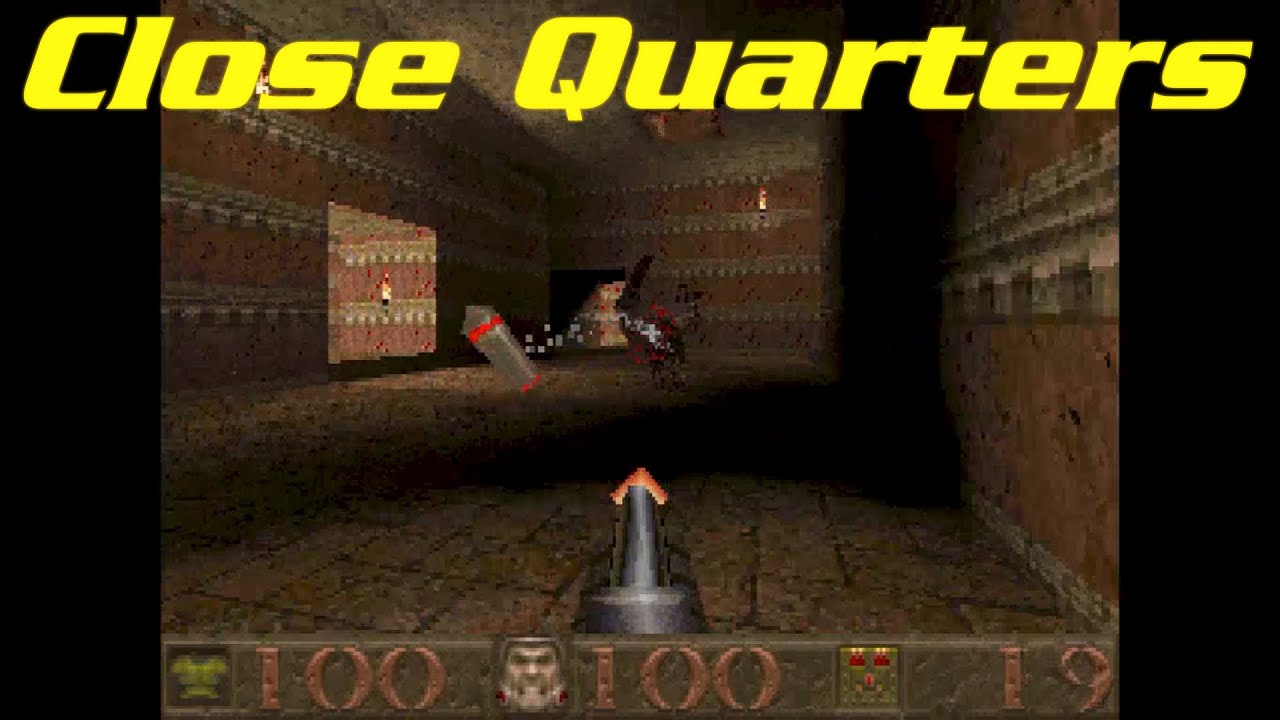 LscaEduardo's tweet card. [Quake] Close Quarters (Chocolate Quake)