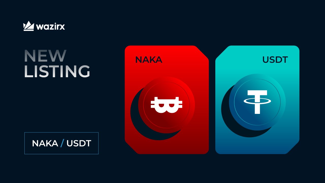 AndroidA95126's tweet card. Buy, Sell, Trade Nakamoto Games (NAKA) in the USDT market of WazirX