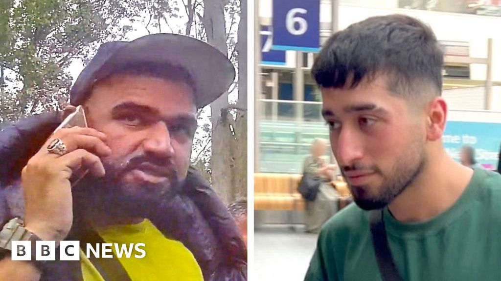 mariadonnaUK's tweet card. Exclusive: Secret filming reveals smugglers' forest hideout and cash deals at UK train station.