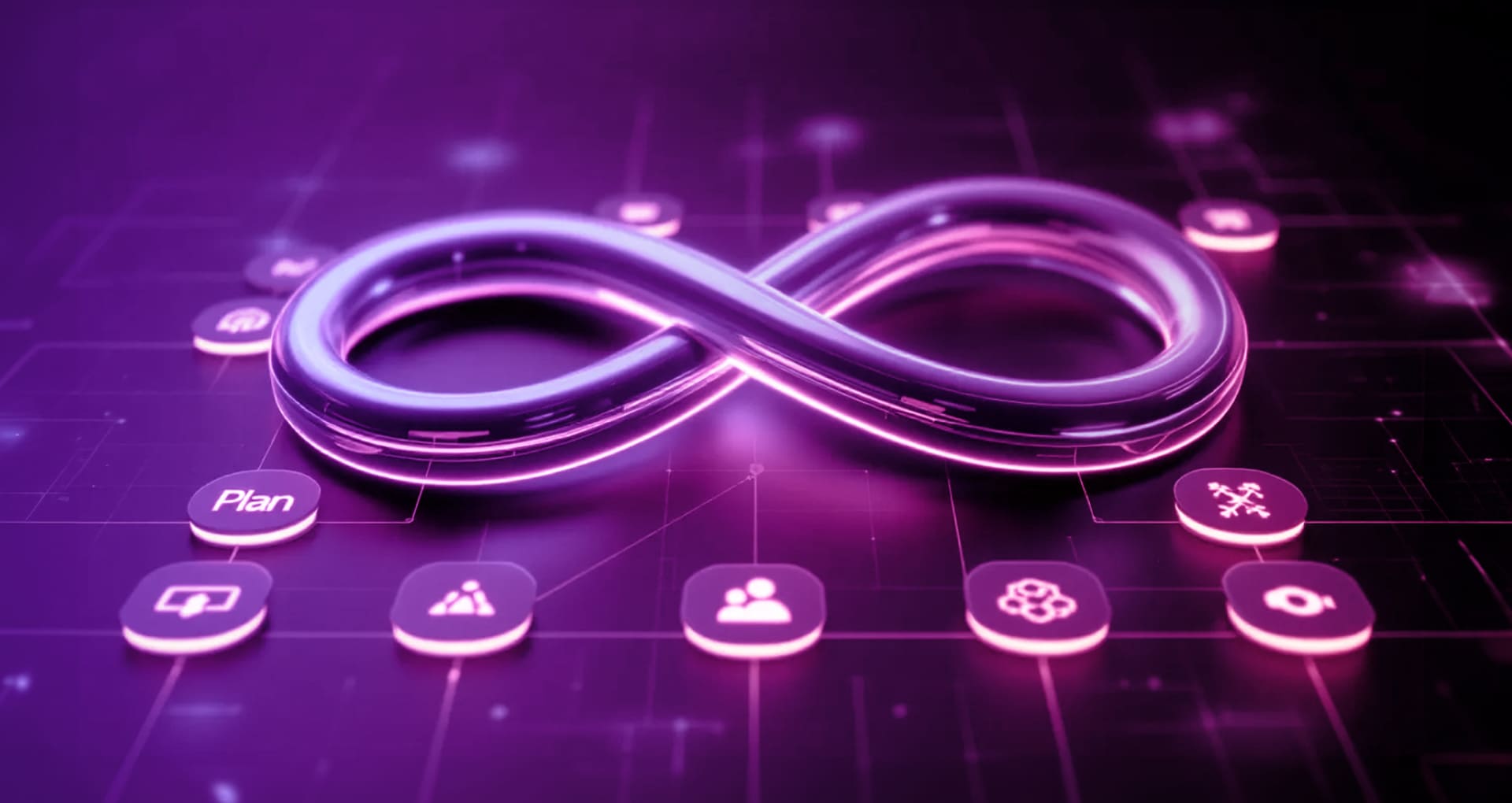 RishabhSoft's tweet card. Explore the five levels of the DevOps Maturity Model and understand how your organization can move from manual processes to optimized, automated practices.