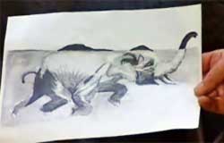 cryptoworld's tweet card. So are the classic 1930's pictures of the Loch Ness Monster nothing more than circus elephants taking a well earned rest? Paleontologist Neil Clark, from the Gl