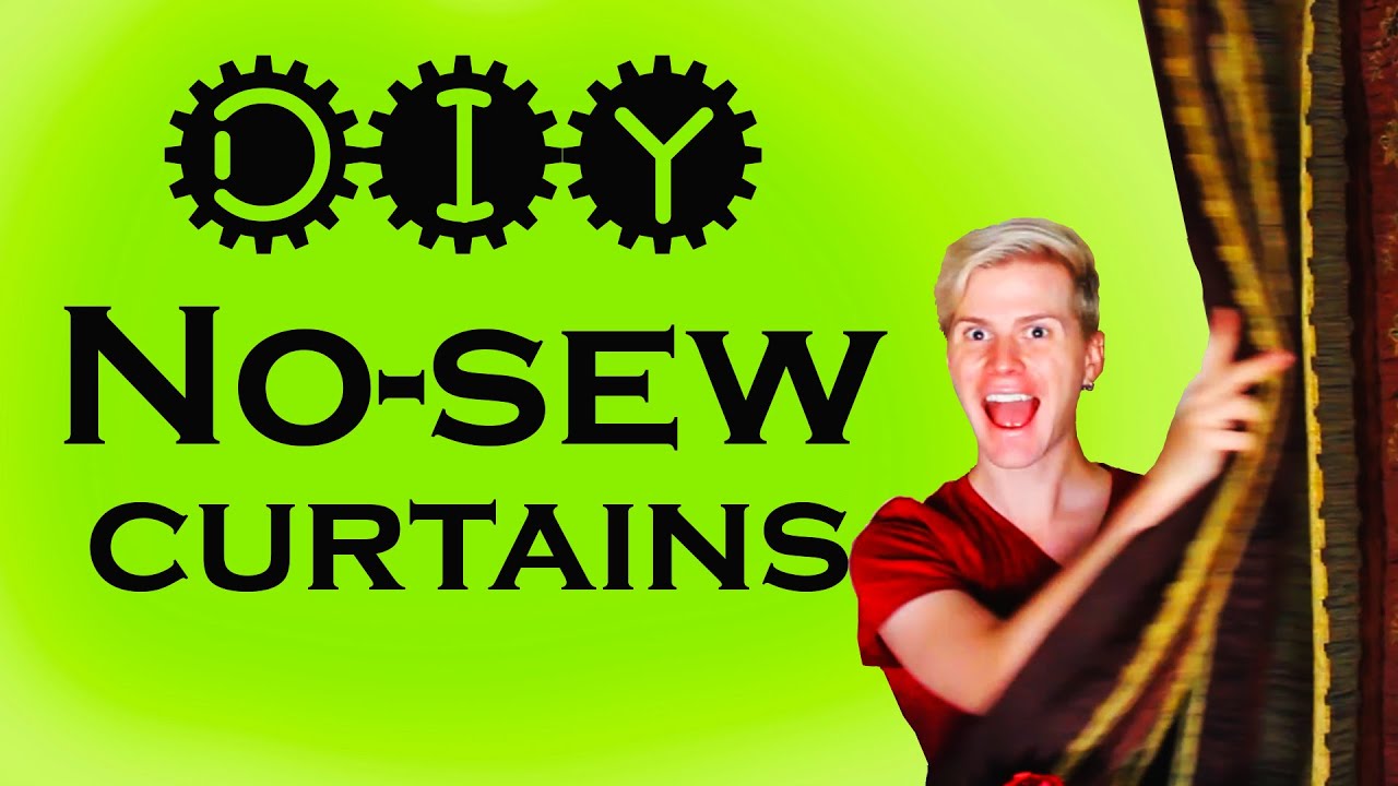 AVAHighline's tweet card. AVA DIY No-Sew Curtains! Crafting With Cocktails (3.35)